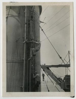 [Photograph of U.S.S. Texas Engineering Officer]