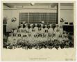 Photograph: [Williamson Preparatory School in Front of Curtains]