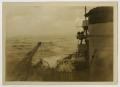 Photograph: [Photograph of U.S.S. Texas in the Ocean]