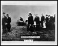 Photograph: Men and Women at Re-interment of Cynthia Ann Parker