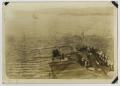 Photograph: [Photograph of First Airplane Flight off of American Battleship]