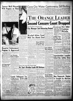 The Orange Leader (Orange, Tex.), Vol. 52, No. 298, Ed. 1 Thursday, December 2, 1954