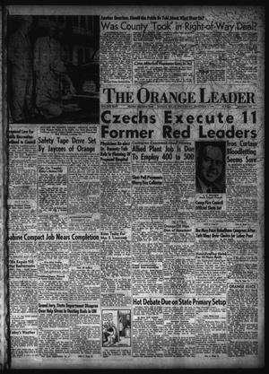The Orange Leader (Orange, Tex.), Vol. 49, No. 290, Ed. 1 Wednesday, December 3, 1952