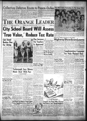 Primary view of object titled 'The Orange Leader (Orange, Tex.), Vol. 52, No. 168, Ed. 1 Tuesday, July 13, 1954'.