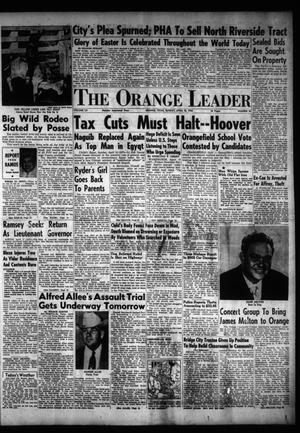 The Orange Leader (Orange, Tex.), Vol. 52, No. 94, Ed. 1 Sunday, April 18, 1954