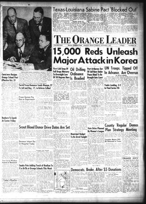 The Orange Leader (Orange, Tex.), Vol. 49, No. 241, Ed. 1 Tuesday, October 7, 1952