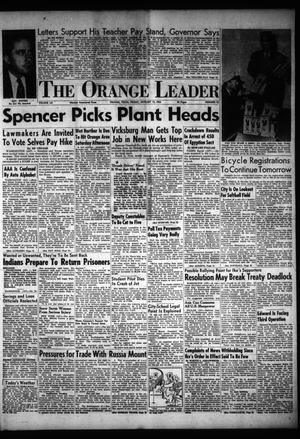 The Orange Leader (Orange, Tex.), Vol. 52, No. 13, Ed. 1 Friday, January 15, 1954