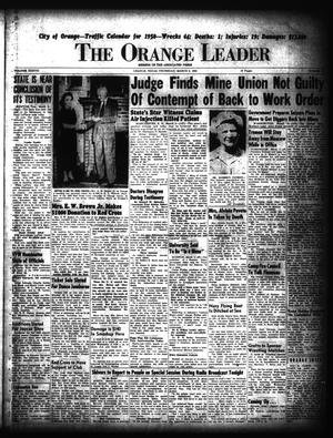 The Orange Leader (Orange, Tex.), Vol. 37, No. 52, Ed. 1 Thursday, March 2, 1950