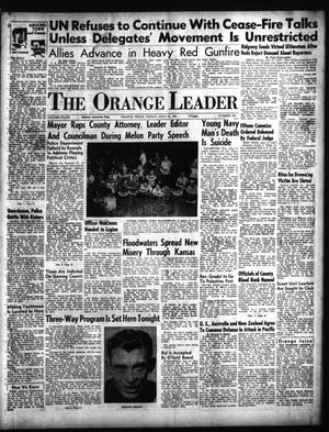 Primary view of object titled 'The Orange Leader (Orange, Tex.), Vol. 48, No. 165, Ed. 1 Friday, July 13, 1951'.
