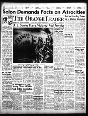 The Orange Leader (Orange, Tex.), Vol. 48, No. 279, Ed. 1 Sunday, November 25, 1951