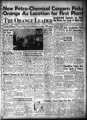 The Orange Leader (Orange, Tex.), Vol. 49, No. 268, Ed. 1 Friday, November 7, 1952