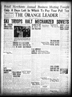 The Orange Leader (Orange, Tex.), Vol. 27, No. 21, Ed. 1 Thursday, January 25, 1940