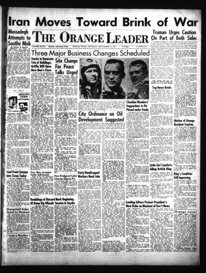 The Orange Leader (Orange, Tex.), Vol. 48, No. 229, Ed. 1 Thursday, September 27, 1951