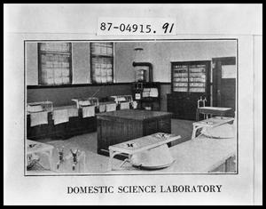 Domestic Science Laboratory