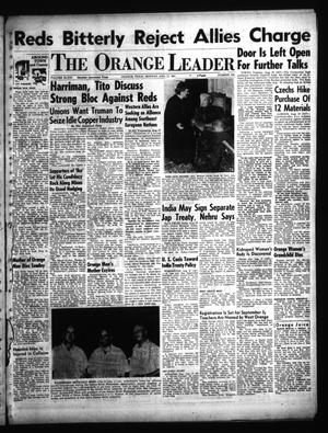 The Orange Leader (Orange, Tex.), Vol. 48, No. 202, Ed. 1 Monday, August 27, 1951