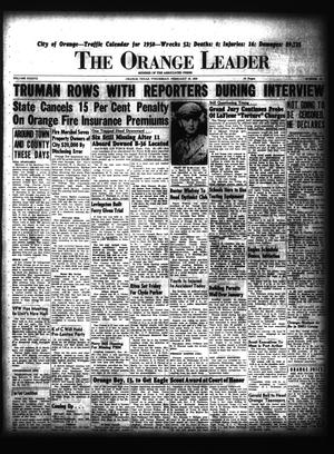 The Orange Leader (Orange, Tex.), Vol. 37, No. 40, Ed. 1 Thursday, February 16, 1950