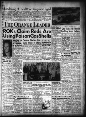 Primary view of The Orange Leader (Orange, Tex.), Vol. 49, No. 273, Ed. 1 Thursday, November 13, 1952