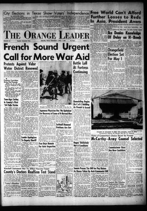 The Orange Leader (Orange, Tex.), Vol. 52, No. 85, Ed. 1 Wednesday, April 7, 1954