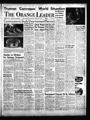 Primary view of object titled 'The Orange Leader (Orange, Tex.), Vol. 48, No. 292, Ed. 1 Monday, December 10, 1951'.
