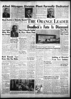 The Orange Leader (Orange, Tex.), Vol. 52, No. 122, Ed. 1 Thursday, May 20, 1954