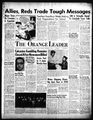 The Orange Leader (Orange, Tex.), Vol. 48, No. 207, Ed. 1 Sunday, September 2, 1951