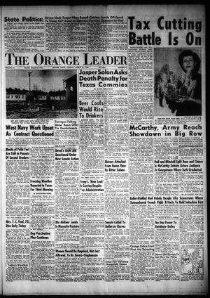 The Orange Leader (Orange, Tex.), Vol. 52, No. 63, Ed. 1 Tuesday, March 16, 1954