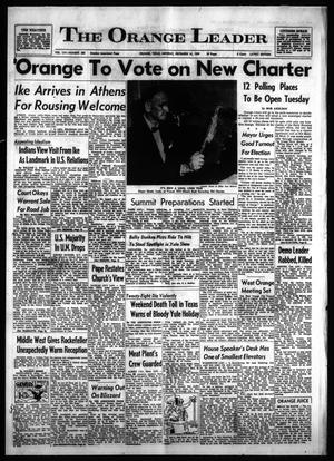 Primary view of object titled 'The Orange Leader (Orange, Tex.), Vol. 56, No. 280, Ed. 1 Monday, December 14, 1959'.
