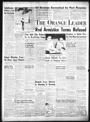 The Orange Leader (Orange, Tex.), Vol. 52, No. 115, Ed. 1 Wednesday, May 12, 1954