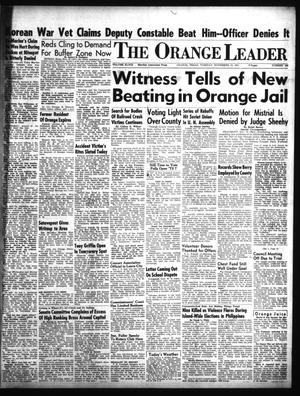 The Orange Leader (Orange, Tex.), Vol. 48, No. 269, Ed. 1 Tuesday, November 13, 1951