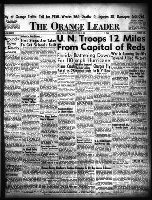 The Orange Leader (Orange, Tex.), Vol. 37, No. 256, Ed. 1 Tuesday, October 17, 1950