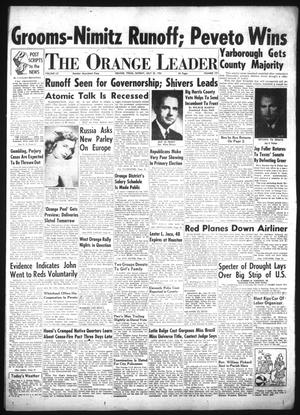 The Orange Leader (Orange, Tex.), Vol. 52, No. 177, Ed. 1 Sunday, July 25, 1954