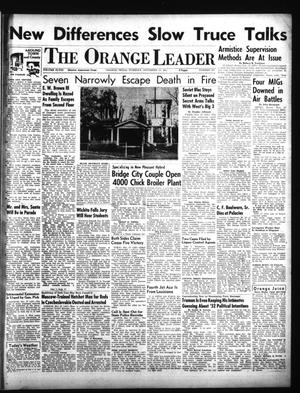 The Orange Leader (Orange, Tex.), Vol. 48, No. 281, Ed. 1 Tuesday, November 27, 1951