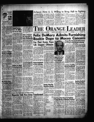 The Orange Leader (Orange, Tex.), Vol. 38, No. 130, Ed. 1 Sunday, June 3, 1951