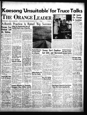 The Orange Leader (Orange, Tex.), Vol. 48, No. 226, Ed. 1 Monday, September 24, 1951