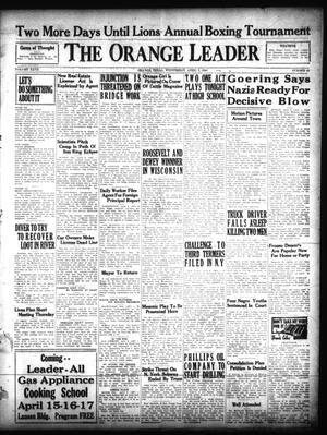 The Orange Leader (Orange, Tex.), Vol. 27, No. 80, Ed. 1 Wednesday, April 3, 1940