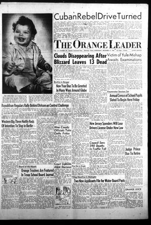 The Orange Leader (Orange, Tex.), Vol. 55, No. 291, Ed. 1 Wednesday, December 31, 1958