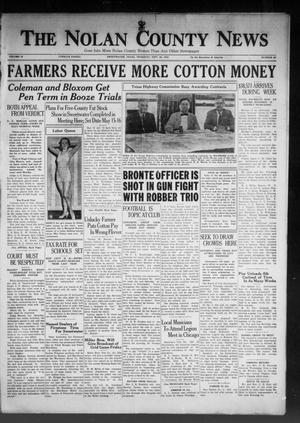 The Nolan County News (Sweetwater, Tex.), Vol. 9, No. 39, Ed. 1 Thursday, September 28, 1933