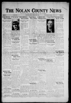 The Nolan County News (Sweetwater, Tex.), Vol. 8, No. 39, Ed. 1 Thursday, October 6, 1932
