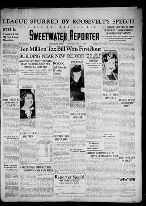 Primary view of object titled 'Sweetwater Reporter (Sweetwater, Tex.), Vol. 40, No. 197, Ed. 1 Wednesday, October 6, 1937'.