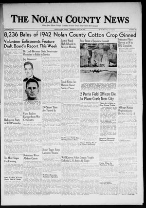 Primary view of object titled 'The Nolan County News (Sweetwater, Tex.), Vol. 18, No. 45, Ed. 1 Thursday, October 29, 1942'.
