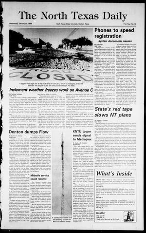 The North Texas Daily (Denton, Tex.), Vol. 71, No. 56, Ed. 1 Wednesday, January 20, 1988