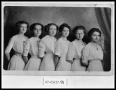 Primary view of Postcard Portrait of Six Women