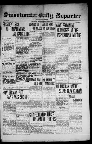 Sweetwater Daily Reporter (Sweetwater, Tex.), Vol. 3, No. 796, Ed. 1 Thursday, March 8, 1917
