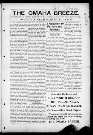 The Omaha Breeze. (Omaha, Tex.), Vol. 14, No. 24, Ed. 1 Wednesday, March 30, 1910
