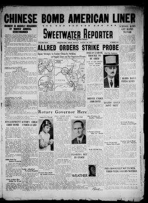 Sweetwater Reporter (Sweetwater, Tex.), Vol. 40, No. 168, Ed. 1 Monday, August 30, 1937
