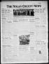 Newspaper: The Nolan County News (Sweetwater, Tex.), Vol. 25, No. 26, Ed. 1 Thur…