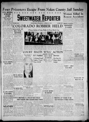 Sweetwater Reporter (Sweetwater, Tex.), Vol. 40, No. 208, Ed. 1 Monday, October 18, 1937