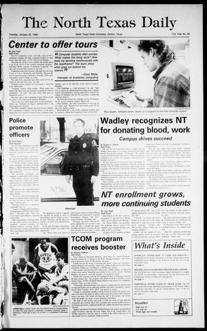 The North Texas Daily (Denton, Tex.), Vol. 71, No. 59, Ed. 1 Tuesday, January 26, 1988