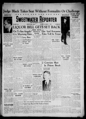 Sweetwater Reporter (Sweetwater, Tex.), Vol. 40, No. 203, Ed. 1 Monday, October 4, 1937