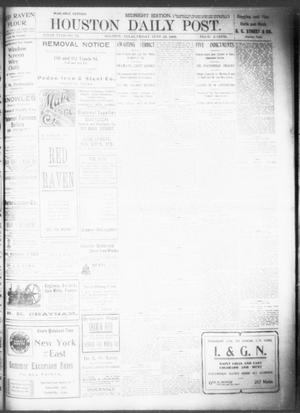 Primary view of object titled 'Houston Daily Post. (Houston, Tex.), Vol. 19, No. 76, Ed. 1 Friday, June 19, 1903'.